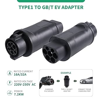 Nissan EV充電器 タイプ1コネクタ Amazon.co.jp: EV充電器コネクタ、電気自動車充電アダプタタイプ